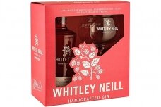 Džinas-Whitley Neill Raspberry + glass 43% 0.7L + GB