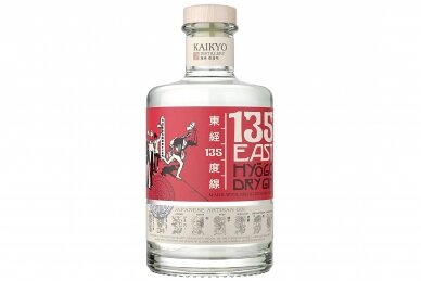 Džinas-135 East Hyogo Dry Gin 42% 0.7L