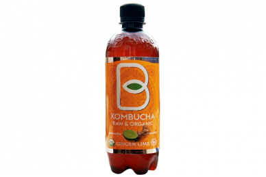 Nealkoholinis gaivusis gerimas-Kombucha Ginger&Lime 400ml (PET) D