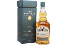 Viskis-Old Pulteney 15YO 46% 0.7L + GB