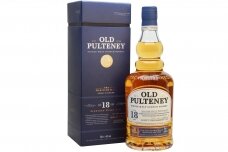 Viskis-Old Pulteney 18YO 46% 0.7L + GB