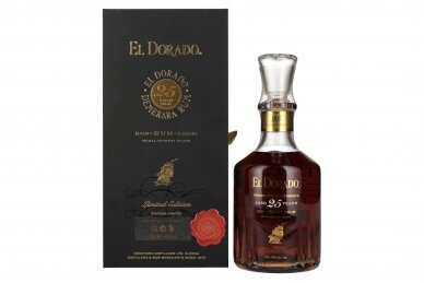 Romas-El Dorado 25YO GRAND SPECIAL RESERVE 1997 43% 0.7L + GB