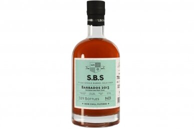 Romas-SBS Barbados 2013 Bourbon and Port Cask 52% 0.7L + GB 2