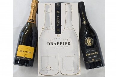 Šampanas-Drappier House Style: Carte D'OR / A Cuvee Charles de Gaulle 12% 1.5L (2x0.75L)