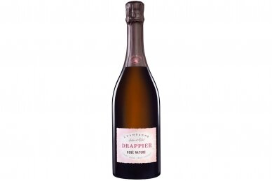 Šampanas-Drappier Brut Nature Rose Organic 12% 0.75L