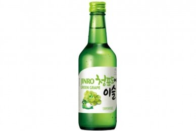 Spiritinis gėrimas-Jinro Green Grape Soju 13% 0.35L