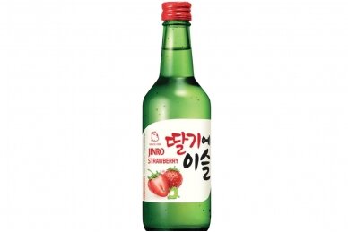 Spiritinis gėrimas-Jinro Strawberry Soju 13% 0.35L