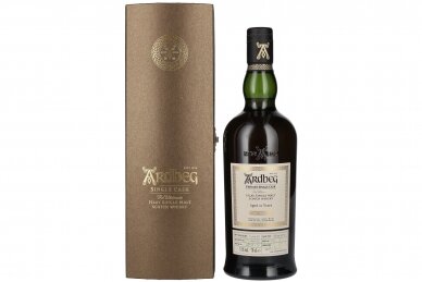 Viskis-Ardbeg 21YO The Ultimate Private Single Cask 51% 0.7L + GB