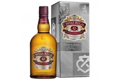 Viskis-Chivas Regal 12YO 40% 0.7L + GB