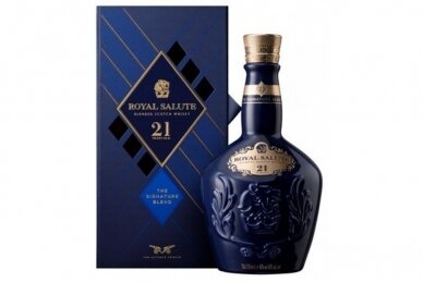 Viskis-Chivas Regal 21YO Royal Salute 40% 0.7L