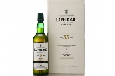 Viskis-Laphroaig 33YO The Ian Hunter Story Book 3: Source Protector Limited Edition 49.9% 0.7L + GB