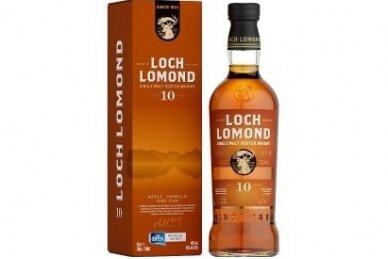 Viskis-Loch Lomond 10YO 40% 0.7L + GB