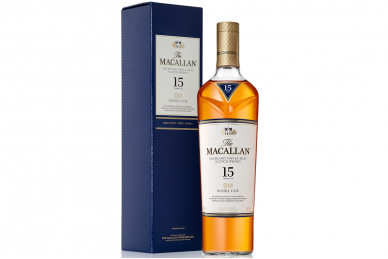 Viskis-Macallan 15YO Double Cask 43% 0.7L + GB