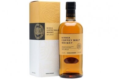 Viskis-Nikka Coffey Malt 45% 0.7L + GB