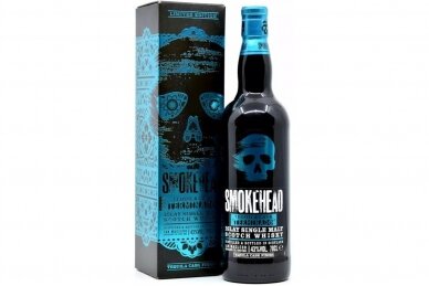 Viskis-Smokehead Tequila Cask Terminado 43% 0.7L + GB