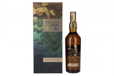 Viskis-Talisker 30YO Single Malt Scotch Whisky Limited Release 49.6% 0.7L + GB